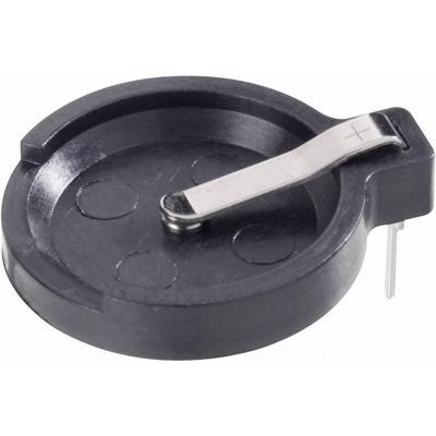 Keystone Electronics 502 Knoopcelhouder 1x CR1616, CR1620, CR1625, CR1632 Horizontaal, Doorsteekmontage THT (Ø x h) 19 mm x 11 mm Keystone Electronics 502 Knoopcelhouder 1x CR1616, CR1620, CR1625, CR1632 Horizontaal, Doorsteekmontage THT (Ø x h) 19 mm x 11 mm