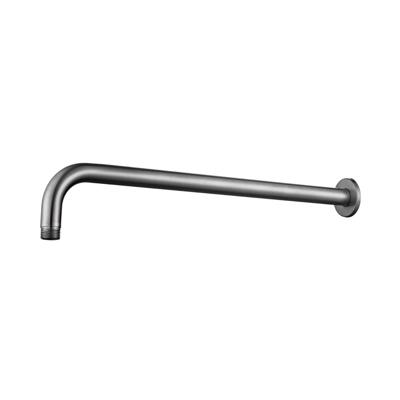 304 douchearm met muurbevestiging rond 40 cm RVS
