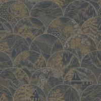 Dutch Wallcoverings Alchemy - Teshio - Charcoal - thumbnail