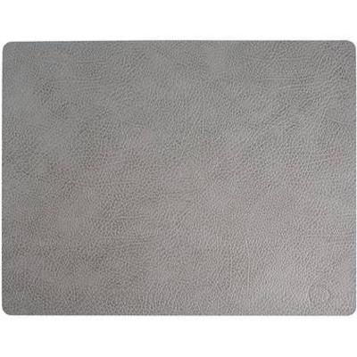 LIND DNA - Dinner Mat Square - Placemat 35x45cm Hippo Anthracite-G
