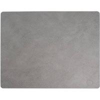 LIND DNA - Dinner Mat Square - Placemat 35x45cm Hippo Anthracite-G - thumbnail