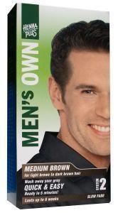 Hennaplus Men's Own Haarkleuring Medium Brown Hennaplus Men's Own Haarkleuring Medium Brown