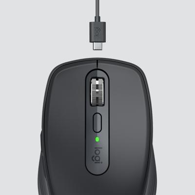 Logitech muis MX Anywhere 3 Compact Performance (Grijs)