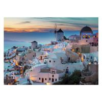 Ravensburger legpuzzel avond in santorini, 1000st. - thumbnail
