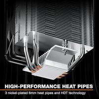 BeQuiet PURE ROCK SLIM 3 CPU-koellichaam met ventilator AMD AM4, AMD AM5 - thumbnail