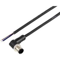TRU COMPONENTS TC-12833092 Sensor/actuator aansluitkabel M12 Aantal polen (sensoren): 3 Stekker, haaks 2 m 1 stuk(s) - thumbnail