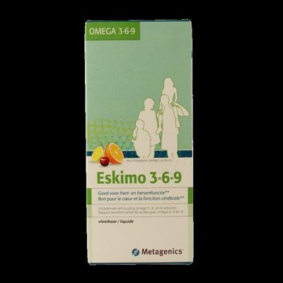 Metagenics Eskimo 3-6-9 Vloeibaar Metagenics Eskimo 3-6-9 Vloeibaar