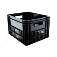 VWP voordrager krat 27x35x44cm 40l zwart - thumbnail