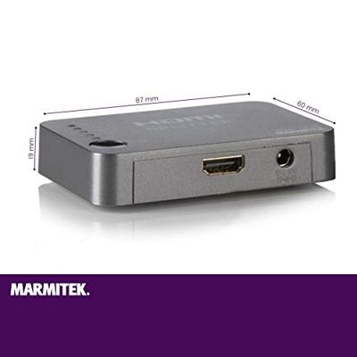 Marmitek Split 312 HDMI Splitter met 4K UHD Ondersteuning