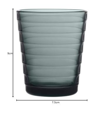 IITTALA - Aino Aalto - Glas 0,22l Dark Grey set/2 IITTALA - Aino Aalto - Glas 0,22l Dark Grey set/2