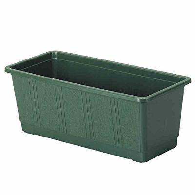 Balkonbak standaard donker groen 80 cm