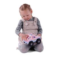 Cavallino jeep roze met 2 speelfiguren - thumbnail