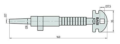 Basi 330 Bouwsleutel Blauw Basi 330 Bouwsleutel Blauw