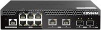 QNAP QSW-M2106R-2S2T netwerk-switch Managed L2 10G Ethernet (100/1000/10000) 1U Zwart - thumbnail