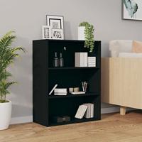 Hangkast 69,5x32,5x90 cm zwart - thumbnail