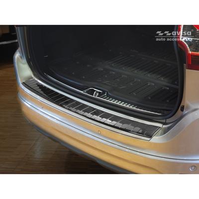 Echt 3D Carbon Bumper beschermer passend voor Volvo XC60 Facelift 2013-2016 AV249226