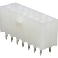 Molex 39281143 Female header, inbouw (standaard) Totaal aantal polen: 14 Rastermaat: 4.2 mm Inhoud: 1 stuk(s) Bag - thumbnail