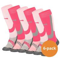 Xtreme Skisokken Unisex 6-pack Multi Pink-39/42 - thumbnail