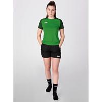JAKO 6122D T-Shirt Performance Dames - Zachtgroen/Zwart - 36 - thumbnail