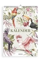 Verjaardagskalender compact Tropisch A5 - thumbnail