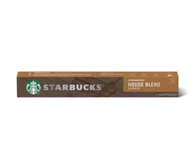 Starbucks - House Blend Medium Roast by Nespresso - 10 Capsules