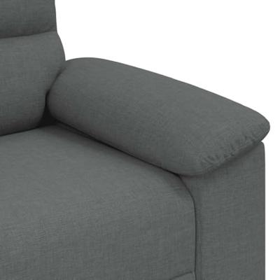 Fauteuil 60 cm stof donkergrijs Fauteuil 60 cm stof donkergrijs