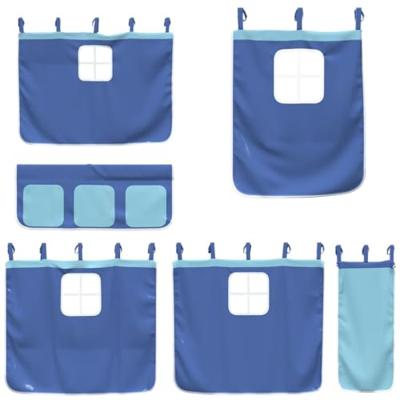 Gordijnen voor hoogslaper polyester blauw Gordijnen voor hoogslaper polyester blauw