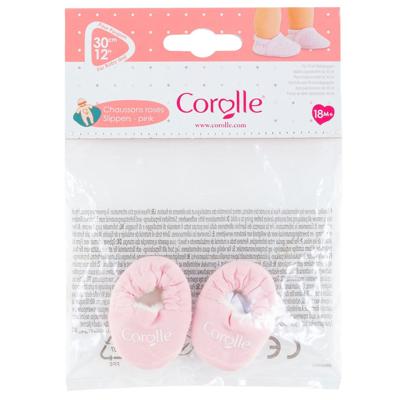Corolle mon premier poupon - poppen pantoffels roze, 30cm Corolle mon premier poupon - poppen pantoffels roze, 30cm