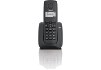 Gigaset A116 - Draadloze DECT-telefoon - Groot display met achtergrondverlichting - Met nummerweergave - 12 uur gesprekstijd en 130 uur standby-tijd - Telefoonboek met 50 contacten, Zwart - thumbnail