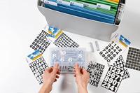 Etiket herma 4158 10mm letters a-z zwart | 10 stuks - thumbnail