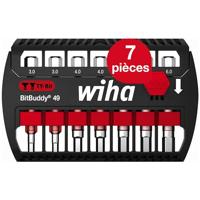 Wiha Bitset BitBuddy® TY-bit 49 mm zeskant 8-delig 1/4" E6,3 - 42114 - 42114 - thumbnail
