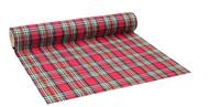 Tafelloper Deco runner SCOT deco 2,5 meter x 28 cm - thumbnail