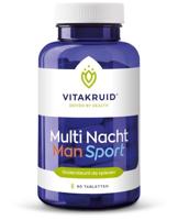 Vitakruid Multi Nacht Man Sport 100% Vegan 90 Tabletten - thumbnail