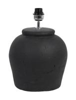 Light & Living Tafellamp 'Etna' Keramiek, 40cm, kleur Mat Zwart (excl. kap) - thumbnail