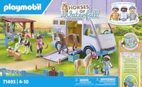 Playmobil 71493 Horses Of Waterfall Mobiele Manege - thumbnail