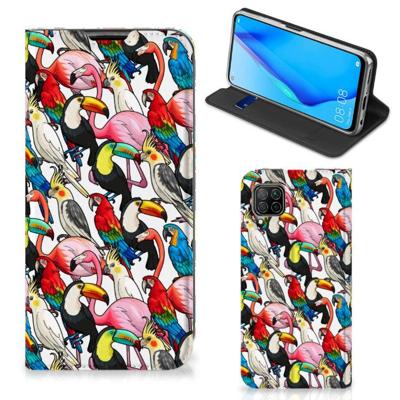 Huawei P40 Lite | Hoesje maken | Birds Huawei P40 Lite | Hoesje maken | Birds