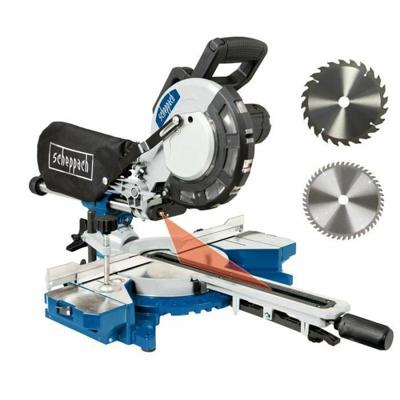 Scheppach HM216 | Afkort- en Verstekzaag | 216mm 5901215903
