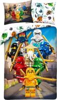 Lego ninjago dekbedovertrek 140 x 200 cm - Katoen - 70 x 90 cm - thumbnail