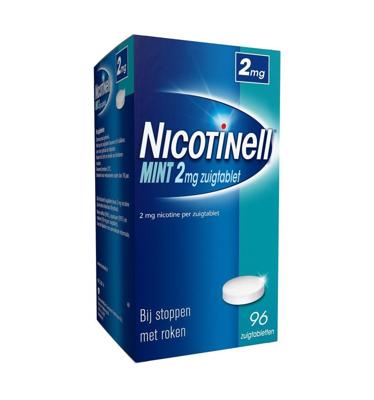 Nicotinell Zuigtablet Mint 2 mg - voor stoppen met roken
