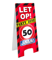 Waarschuwingsbord 50 jaar - thumbnail