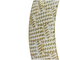 Wandspiegel Home ESPRIT Wit Gouden Orientaals 73 x 7 x 73 cm - thumbnail