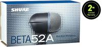 Shure BETA 52A dynamische kick drum microfoon - thumbnail
