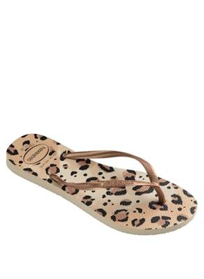 Havaianas Slim animals beige Beige maat 3738