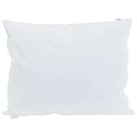 VidaXL Hoofdkussen met kussen wit 50 x 75 cm veren - thumbnail