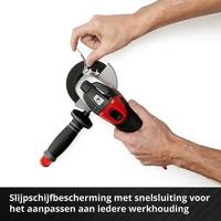 Einhell Power X-Change TE-AG 18/115 Li-Solo 4431110 Haakse accuslijper 115 mm Zonder accu, Zonder lader - thumbnail