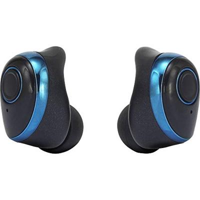Renkforce RF-BTK-200 In Ear oordopjes Bluetooth Blauw, Zwart Headset