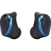 Renkforce RF-BTK-200 In Ear oordopjes Bluetooth Blauw, Zwart Headset - thumbnail