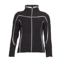 Maupiti fleecevest Kati dames polyester navy/bruin - thumbnail