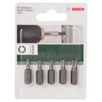 Bosch Accessoires Schroefbit standaard | binnen-Torx® T-set | 5-delig - 2609255970 - thumbnail