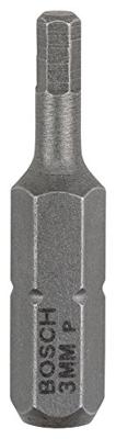 Bosch Accessories Inbus-bit 3 mm Extra hard C 6.3 3 stuk(s) - thumbnail